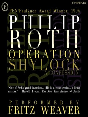 cover image of Operation Shylock
